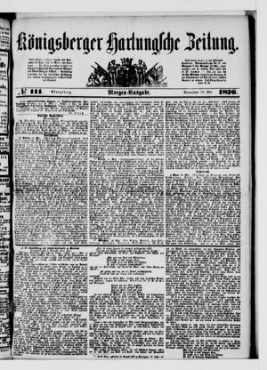 Königsberger Hartungsche Zeitung vom 13.05.1876