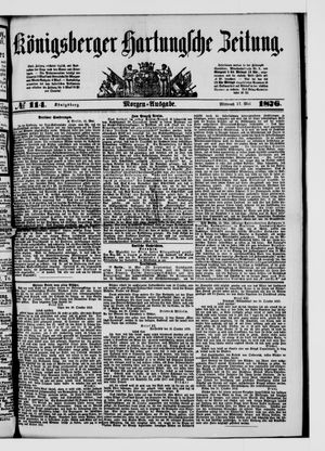 Königsberger Hartungsche Zeitung on May 17, 1876