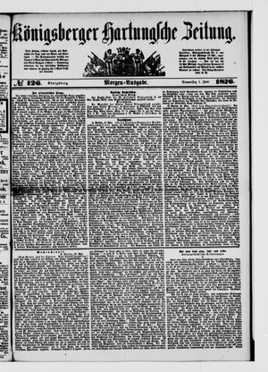 Königsberger Hartungsche Zeitung vom 01.06.1876