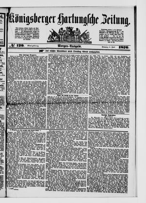 Königsberger Hartungsche Zeitung vom 04.06.1876