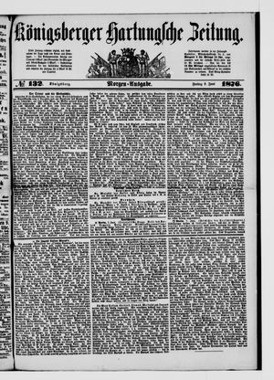 Königsberger Hartungsche Zeitung on Jun 9, 1876