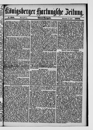 Königsberger Hartungsche Zeitung vom 10.06.1876