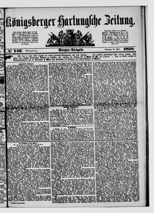 Königsberger Hartungsche Zeitung on Jun 25, 1876