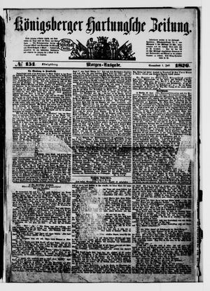 Königsberger Hartungsche Zeitung vom 01.07.1876