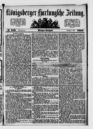 Königsberger Hartungsche Zeitung on Jul 4, 1876
