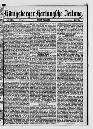 Königsberger Hartungsche Zeitung on Jul 4, 1876