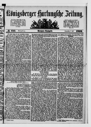 Königsberger Hartungsche Zeitung on Jul 6, 1876