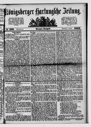 Königsberger Hartungsche Zeitung vom 03.08.1876
