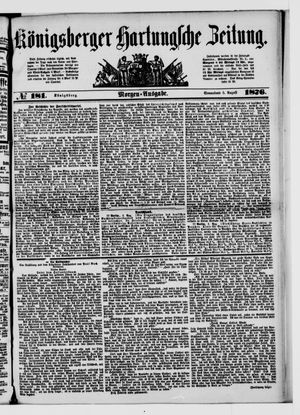 Königsberger Hartungsche Zeitung vom 05.08.1876