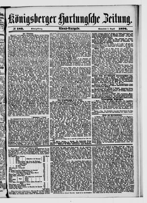 Königsberger Hartungsche Zeitung vom 05.08.1876