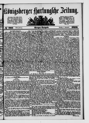 Königsberger Hartungsche Zeitung on Sep 5, 1876