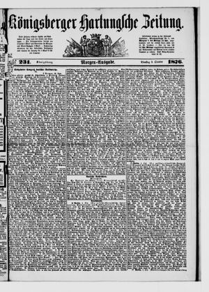 Königsberger Hartungsche Zeitung vom 03.10.1876