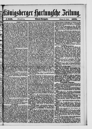 Königsberger Hartungsche Zeitung vom 23.10.1876
