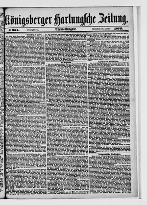 Königsberger Hartungsche Zeitung vom 28.10.1876