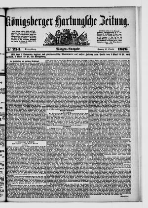 Königsberger Hartungsche Zeitung vom 29.10.1876