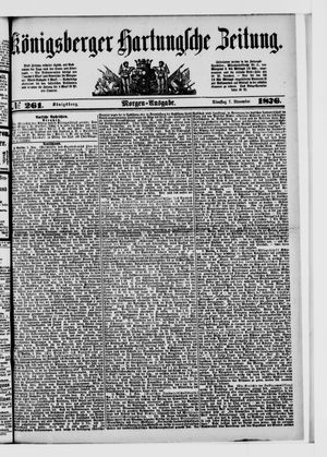 Königsberger Hartungsche Zeitung vom 07.11.1876