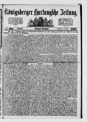 Königsberger Hartungsche Zeitung on Nov 30, 1876