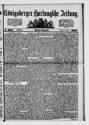 Königsberger Hartungsche Zeitung vom 08.12.1876