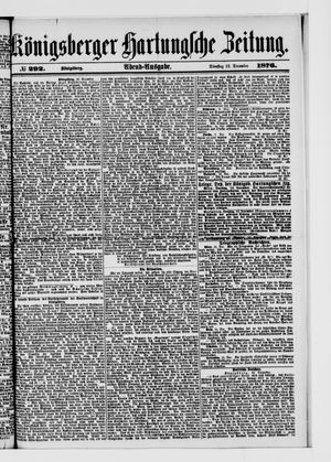 Königsberger Hartungsche Zeitung vom 12.12.1876
