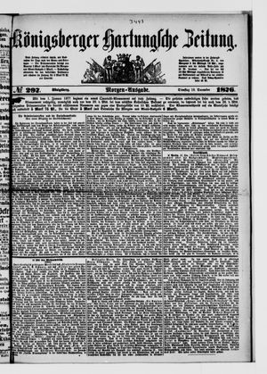 Königsberger Hartungsche Zeitung on Dec 19, 1876