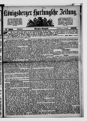 Königsberger Hartungsche Zeitung vom 30.12.1876
