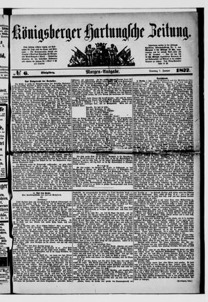 Königsberger Hartungsche Zeitung on Jan 7, 1877