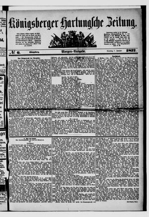 Königsberger Hartungsche Zeitung vom 07.01.1877