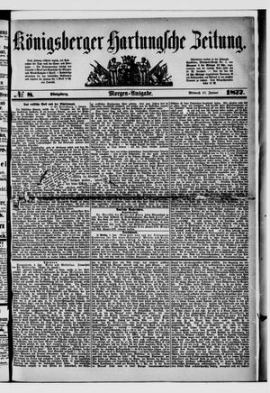 Königsberger Hartungsche Zeitung on Jan 10, 1877
