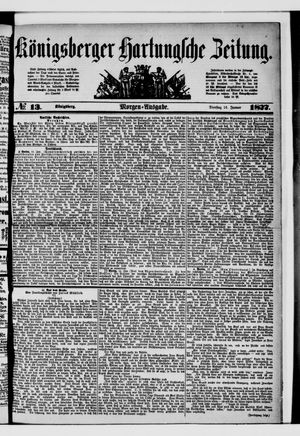 Königsberger Hartungsche Zeitung vom 16.01.1877