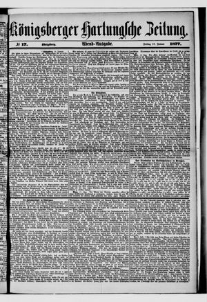 Königsberger Hartungsche Zeitung vom 19.01.1877
