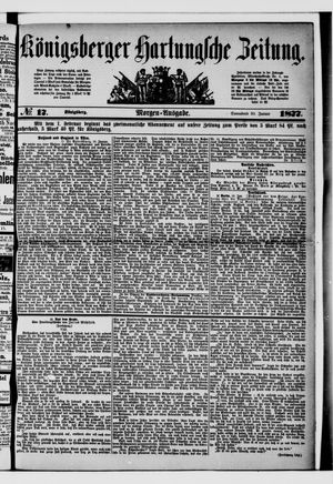Königsberger Hartungsche Zeitung on Jan 20, 1877