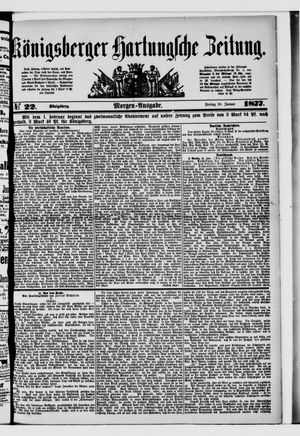 Königsberger Hartungsche Zeitung vom 26.01.1877