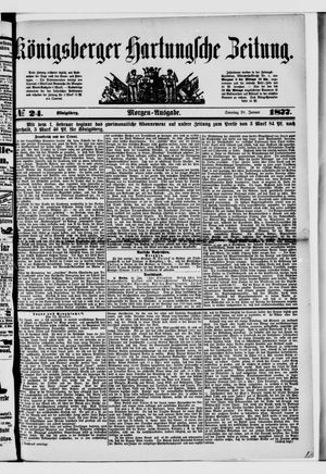Königsberger Hartungsche Zeitung on Jan 28, 1877