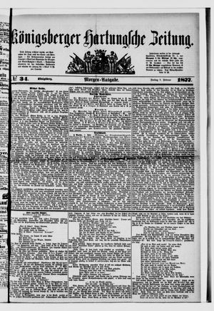Königsberger Hartungsche Zeitung on Feb 9, 1877