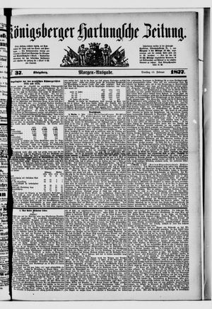 Königsberger Hartungsche Zeitung vom 13.02.1877