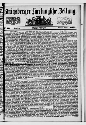 Königsberger Hartungsche Zeitung vom 14.02.1877