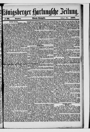 Königsberger Hartungsche Zeitung vom 02.03.1877
