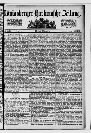 Königsberger Hartungsche Zeitung vom 03.03.1877