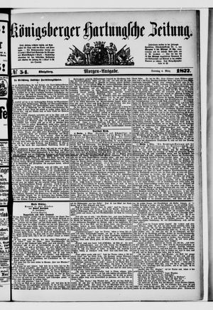 Königsberger Hartungsche Zeitung vom 04.03.1877