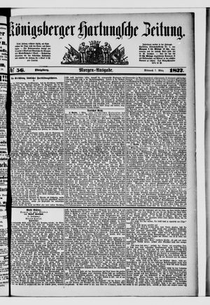 Königsberger Hartungsche Zeitung vom 07.03.1877