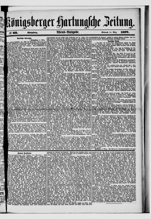 Königsberger Hartungsche Zeitung vom 14.03.1877