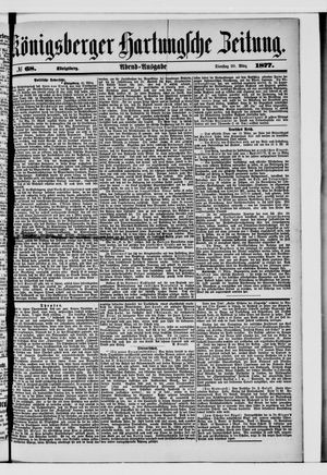 Königsberger Hartungsche Zeitung vom 20.03.1877