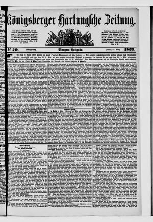 Königsberger Hartungsche Zeitung vom 23.03.1877