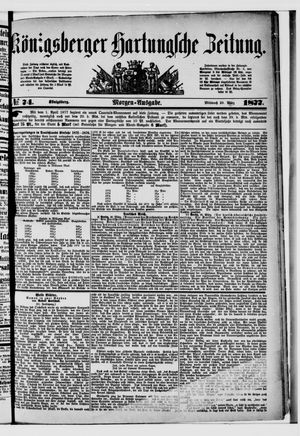Königsberger Hartungsche Zeitung on Mar 28, 1877