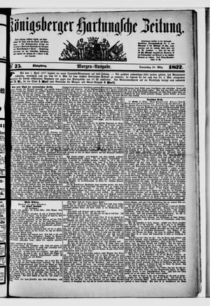Königsberger Hartungsche Zeitung vom 29.03.1877