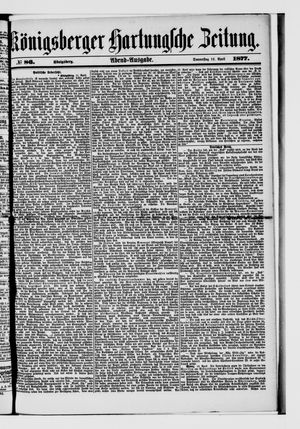 Königsberger Hartungsche Zeitung vom 12.04.1877