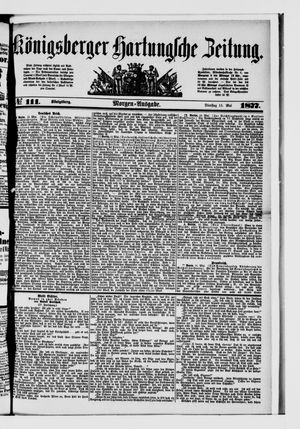 Königsberger Hartungsche Zeitung vom 15.05.1877