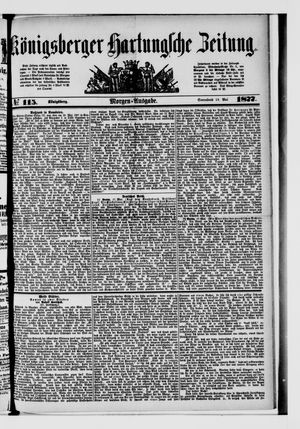 Königsberger Hartungsche Zeitung vom 19.05.1877
