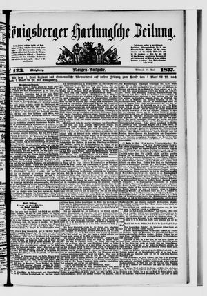 Königsberger Hartungsche Zeitung on May 30, 1877
