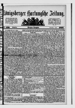 Königsberger Hartungsche Zeitung vom 07.06.1877